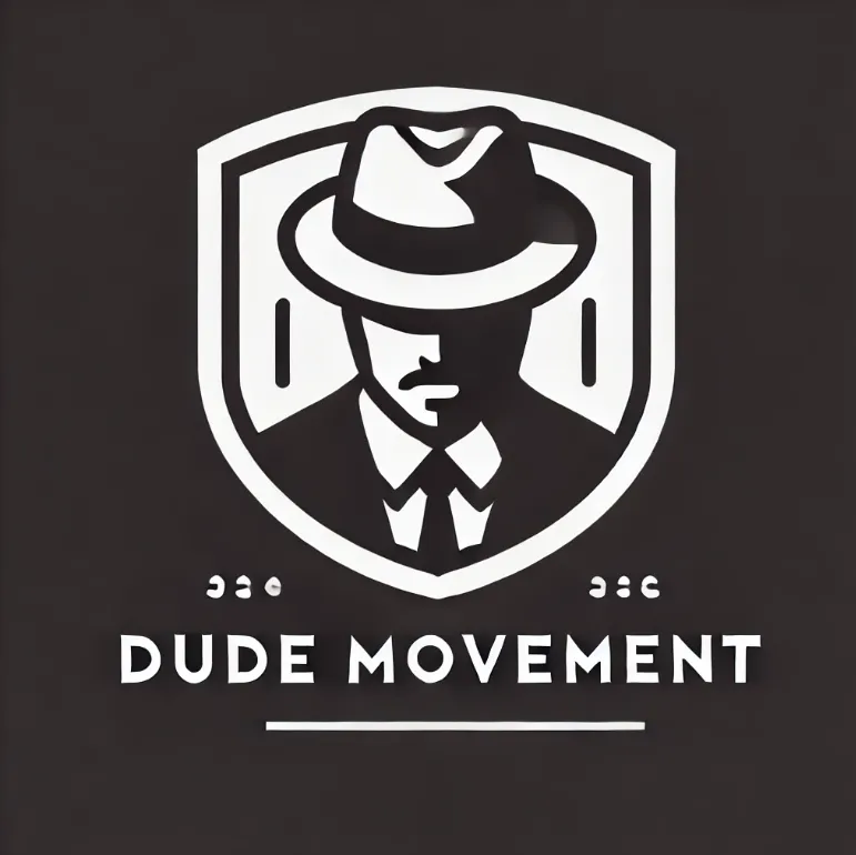 Square graphic of a smiling man in a navy blazer holding a bouquet of roses under warm string lights, with the words “BE A GENTLEMAN” and a small bow-tie icon at the bottom.