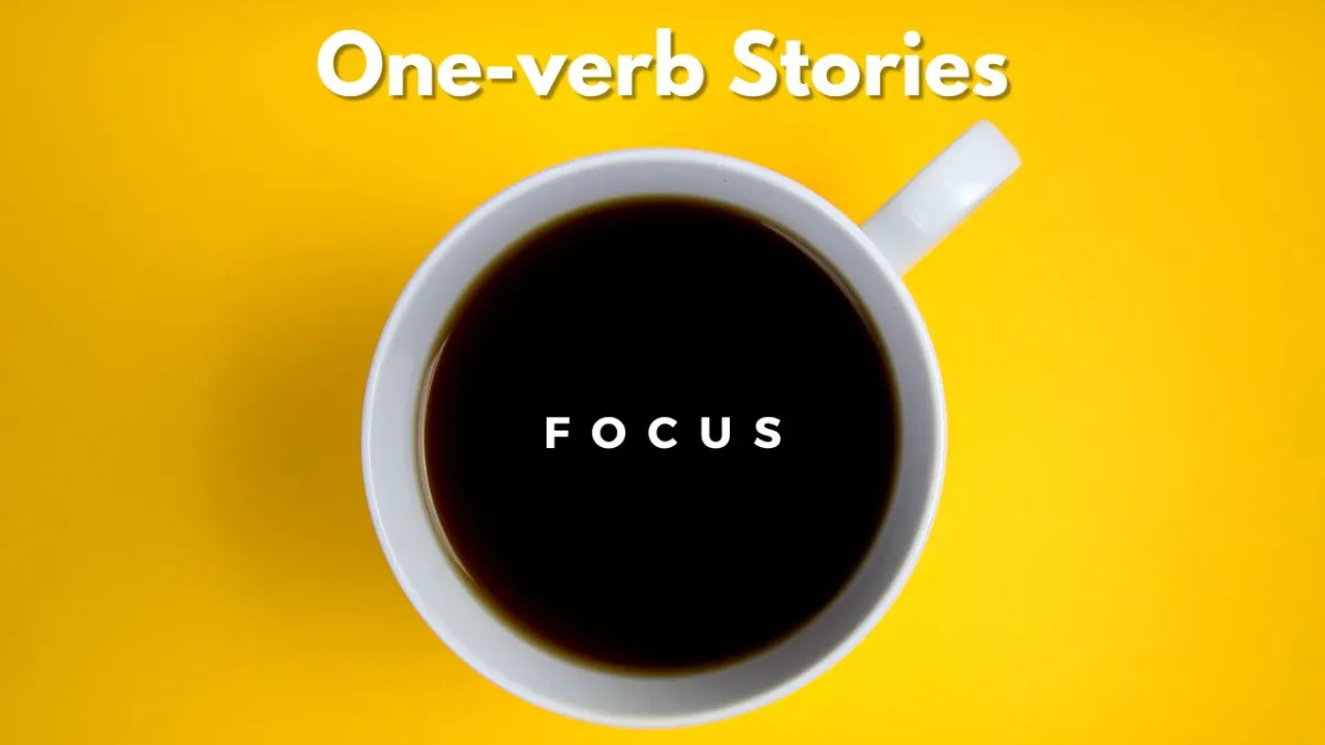 one-verb stories