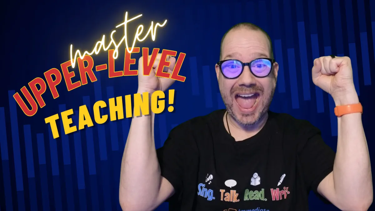 Master Upper-Level Teaching