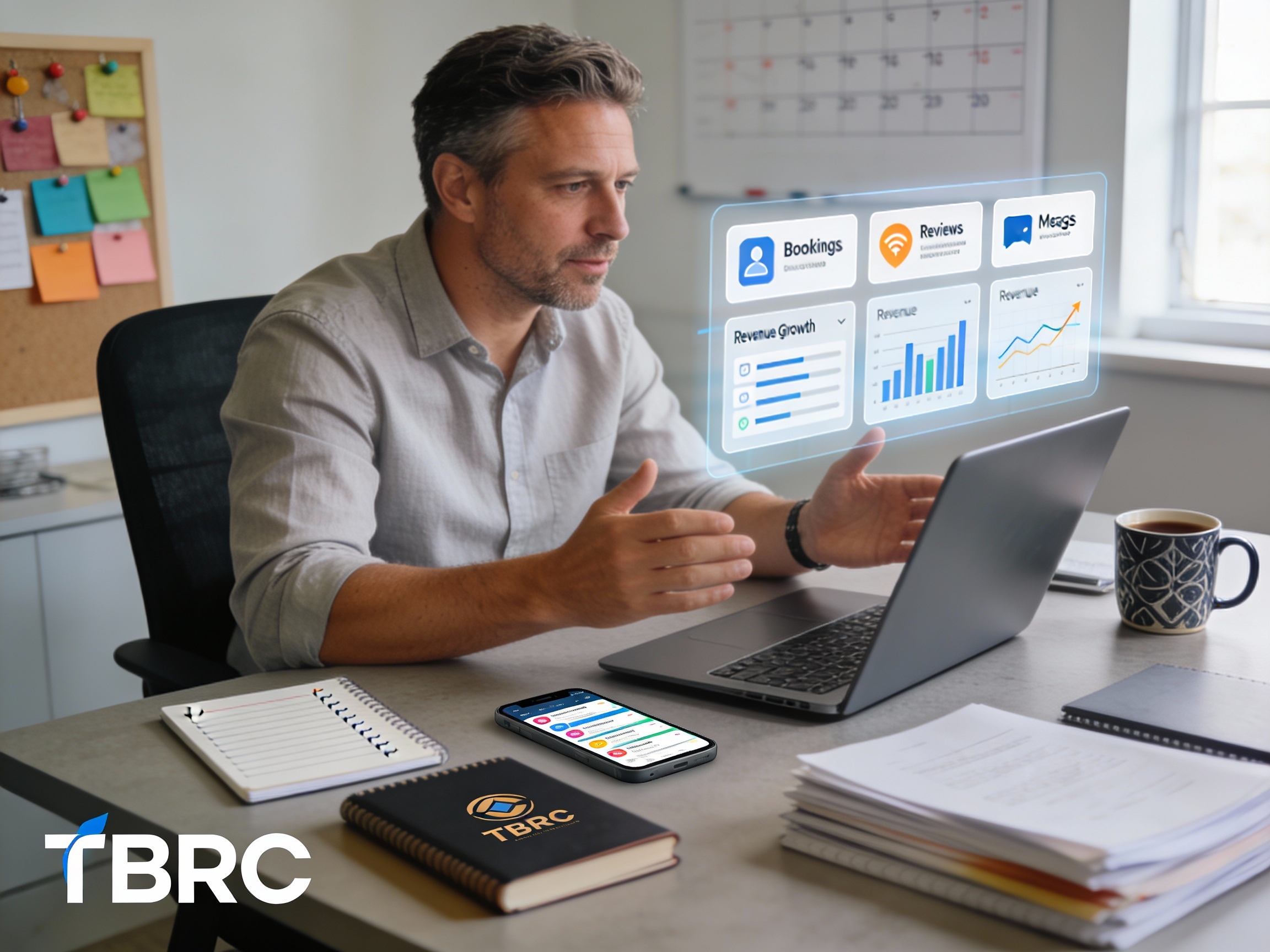 Service business owner managing enquiries where follow up is inconsistent