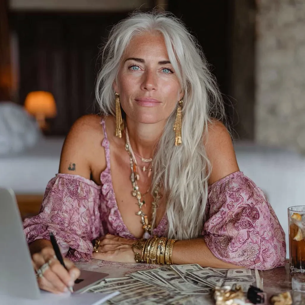 Woman 45+ starting a business online