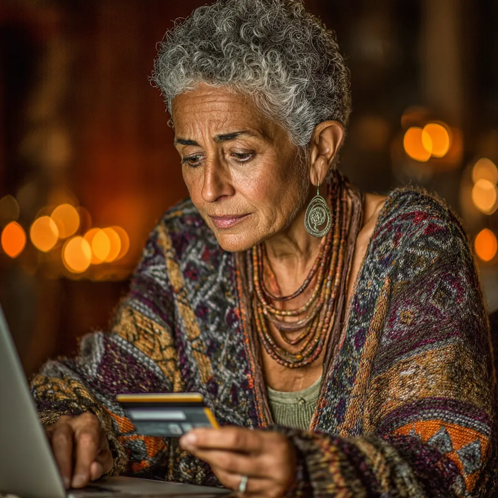 Woman 45+ starting a business online