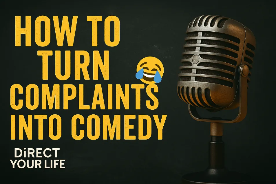 Turn Complaints into Comedy | Direct Your Life with Tony Suriano