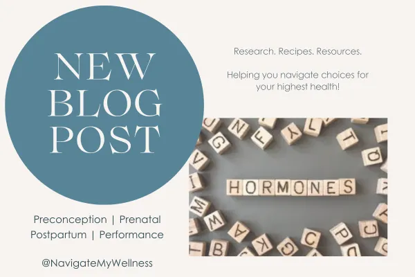 new blog post on hormones and your period, why is January rough?