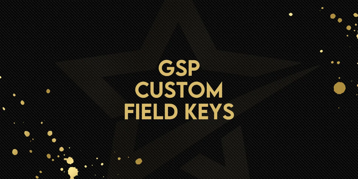 Custom Field Keys