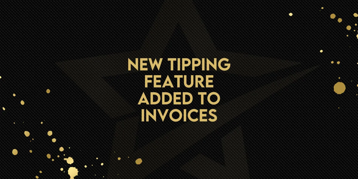 New Tipping Feature Added to Invoices!