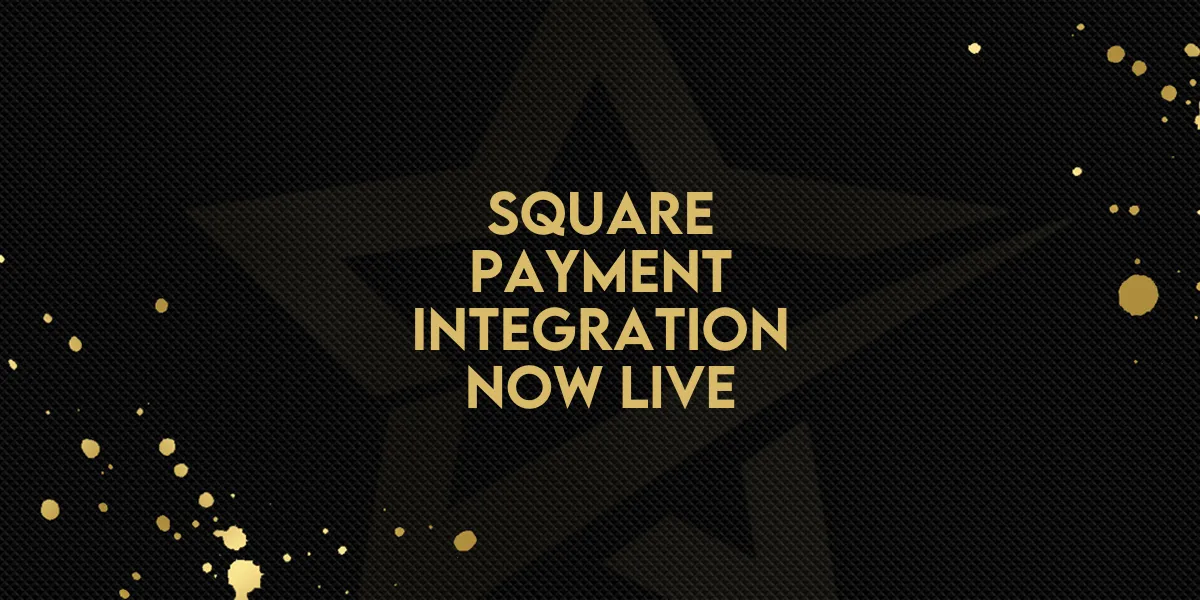 Square Payment Integration Now Live!