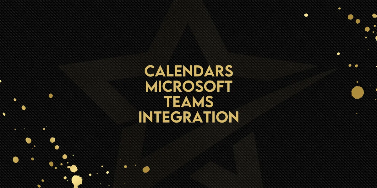 Calendars: Microsoft Teams Integration