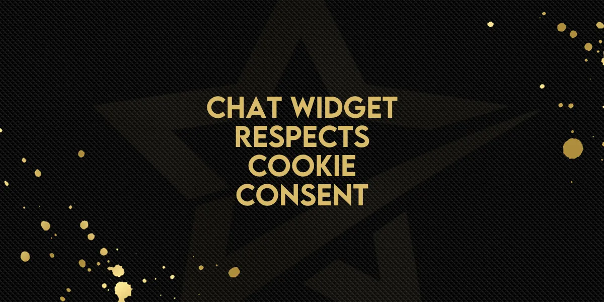 Chat Widget Respects Cookie Consent!