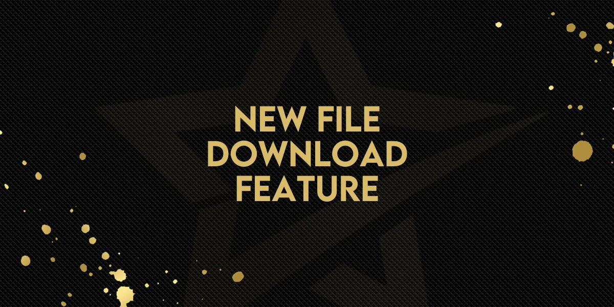 New File Download Feature!