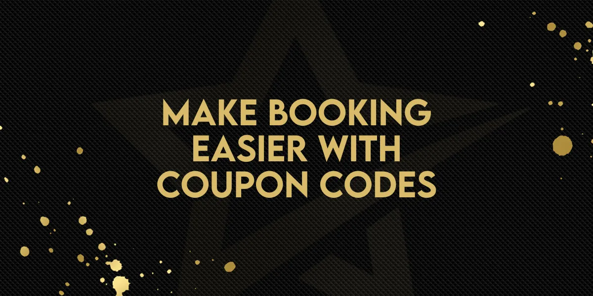 Make Booking Easier with Coupon Codes