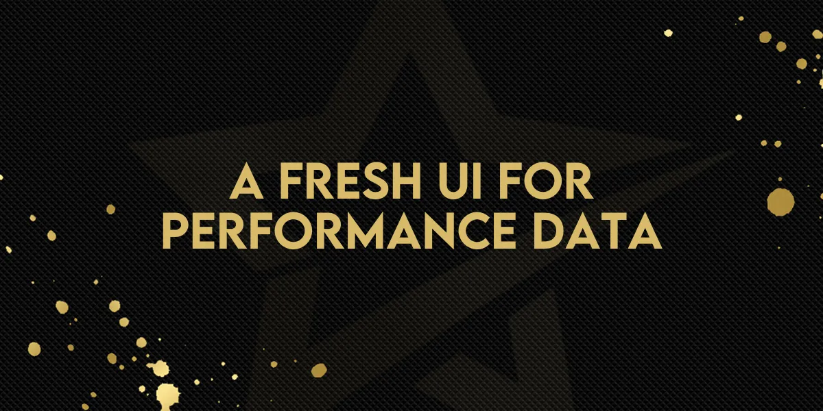 A Fresh UI for Performance Data