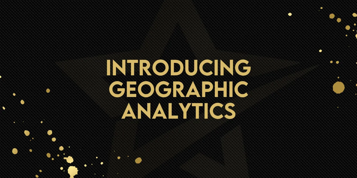 Introducing Geographic Analytics
