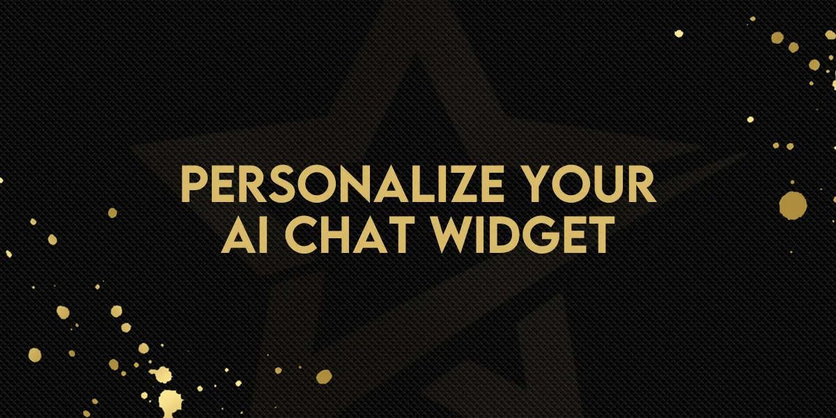 Personalize Your AI Chat Widget