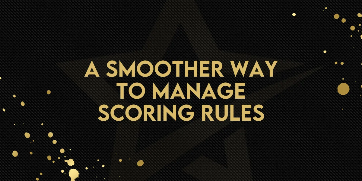 A Smoother Way to Manage Scoring Rules