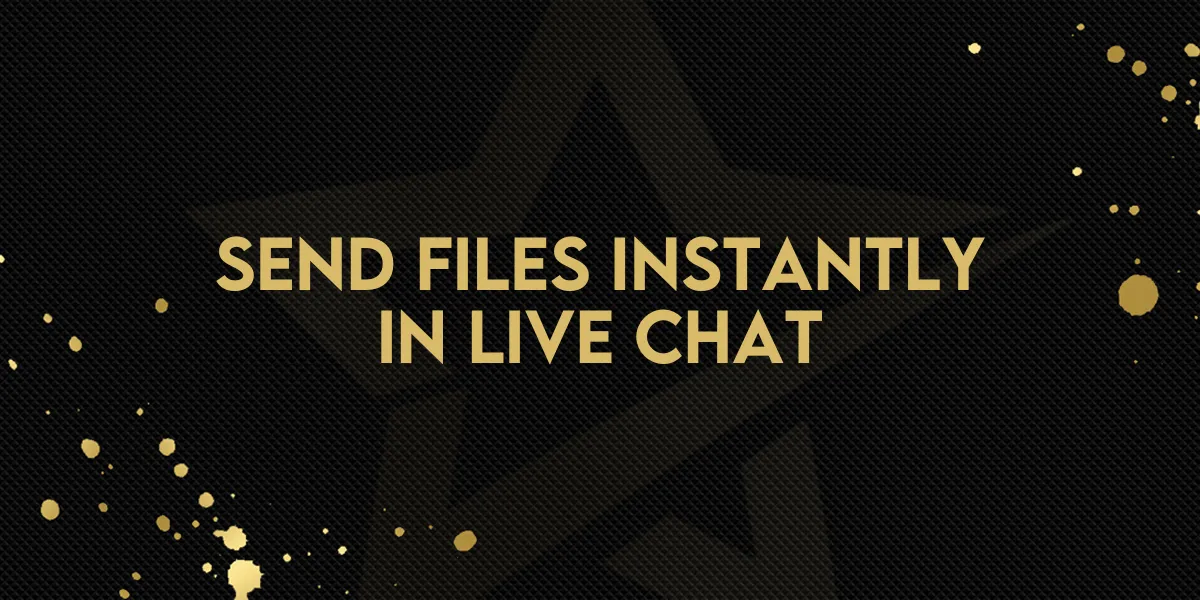 Send Files Instantly in Live Chat