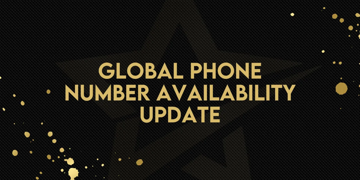 Global Phone Number Availability Update