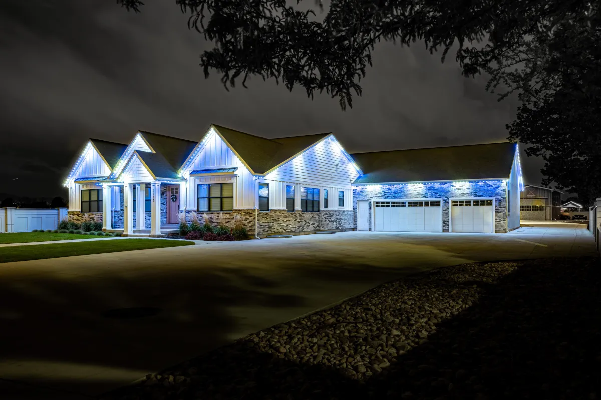 Palos Verdes outdoor accent lights installed