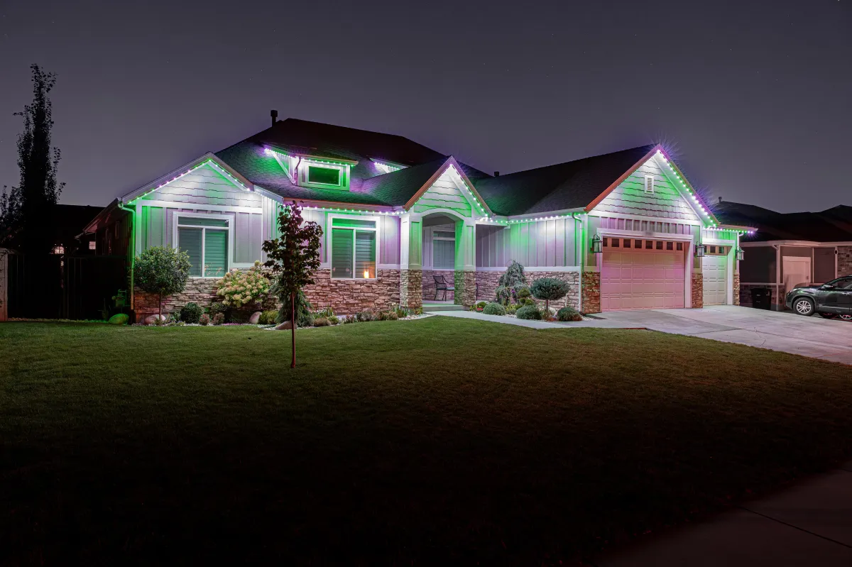 Custom soffit lighting Torrance California