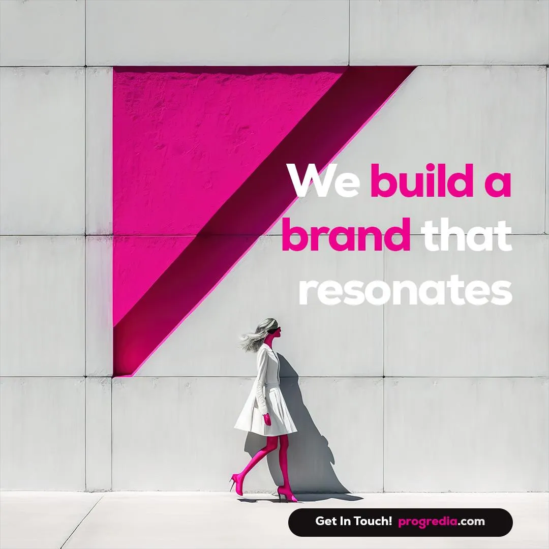 Progredia branding logo and brand design