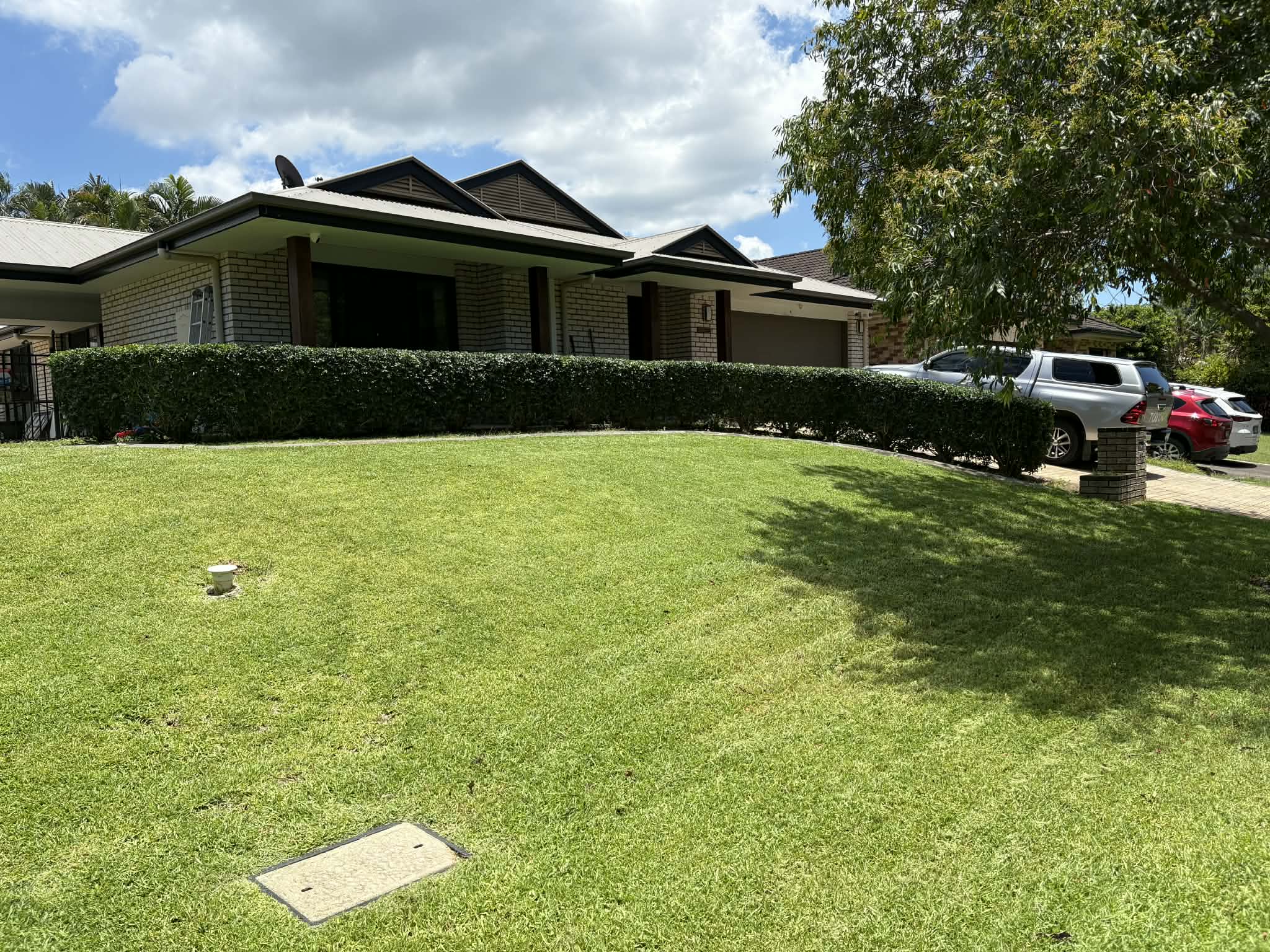 Local lawn care Wellington Point front yard transformation