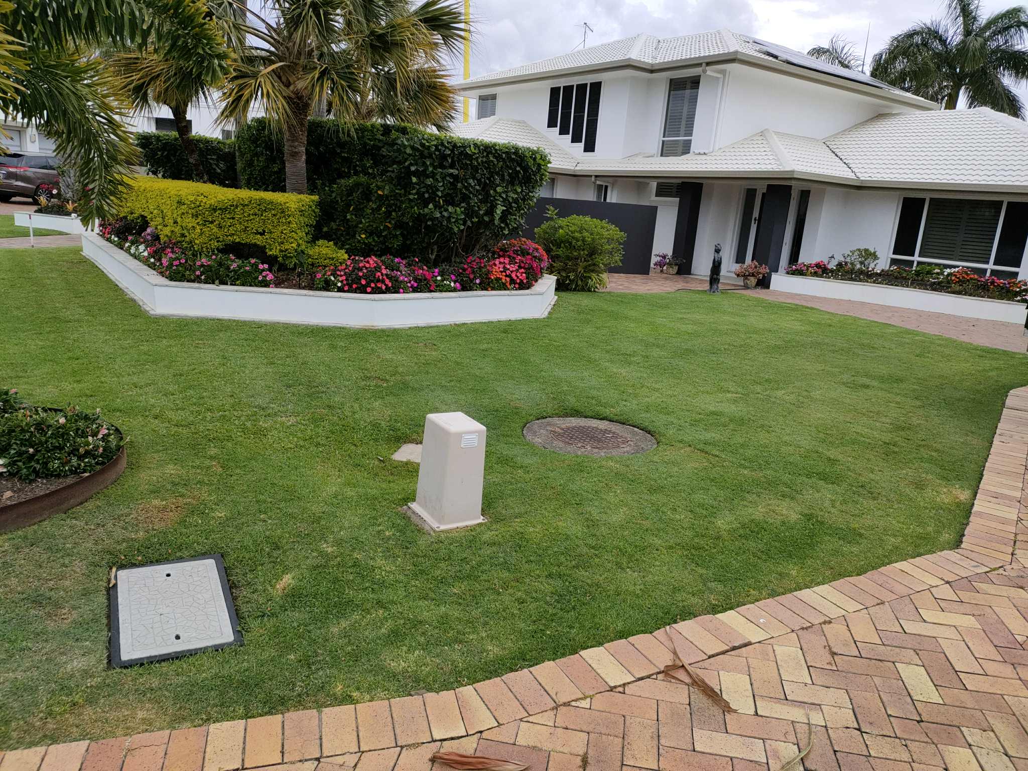 Residential lawn care Wellington Point property