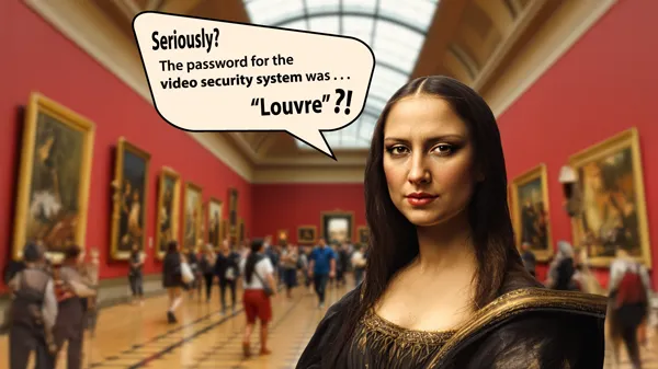 The Louvre's Vulnerable Legacy System Password