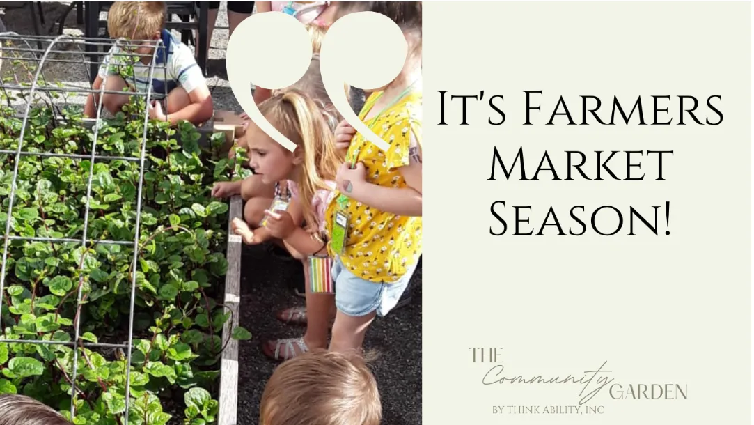 It's Farmers Market Season!