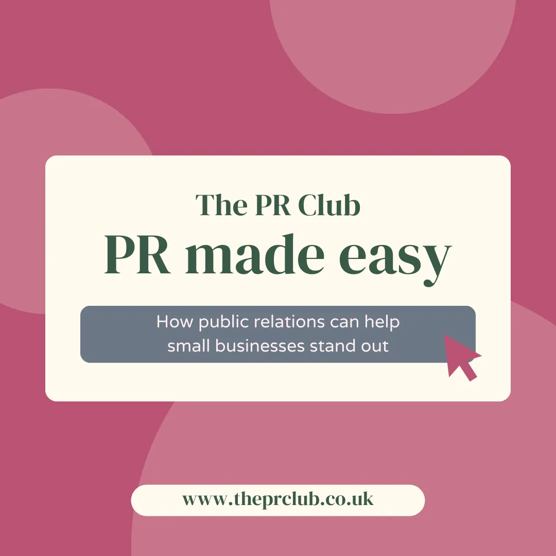 PR made easy: How public relations can help small businesses stand out