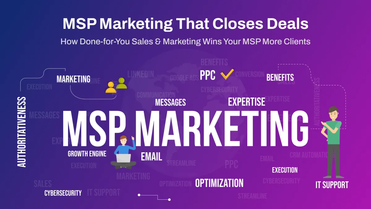 MSP Marketing That Closes Deals: How Done-for-You Sales & Marketing Wins Your MSP More Clients