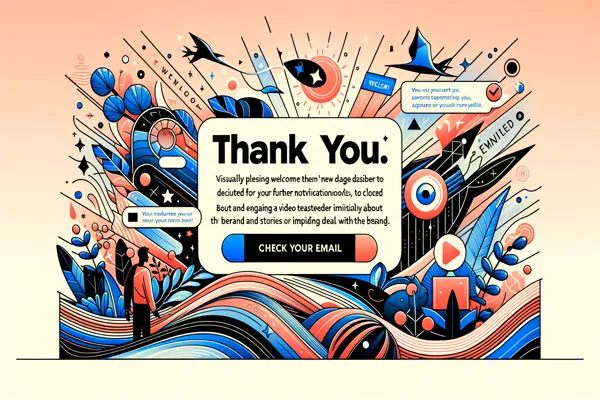 Enhance User Engagement with Effective Thank You Pages