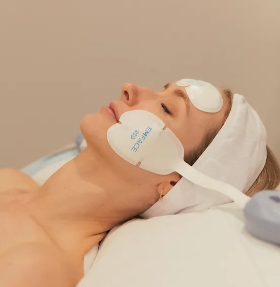 Emface: Non-Invasive Facial Muscle Stimulation