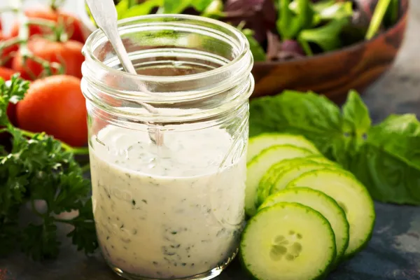 Creamy Vegan Ranch Dressing