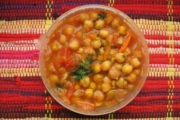 Creamy Chickpea Veggie Stew