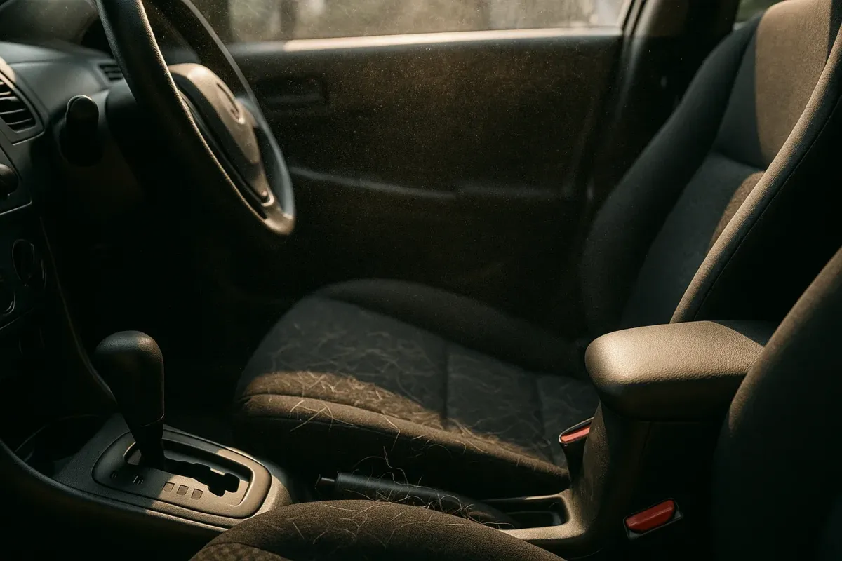Why Pet Hair Removal Matters in Car Detailing