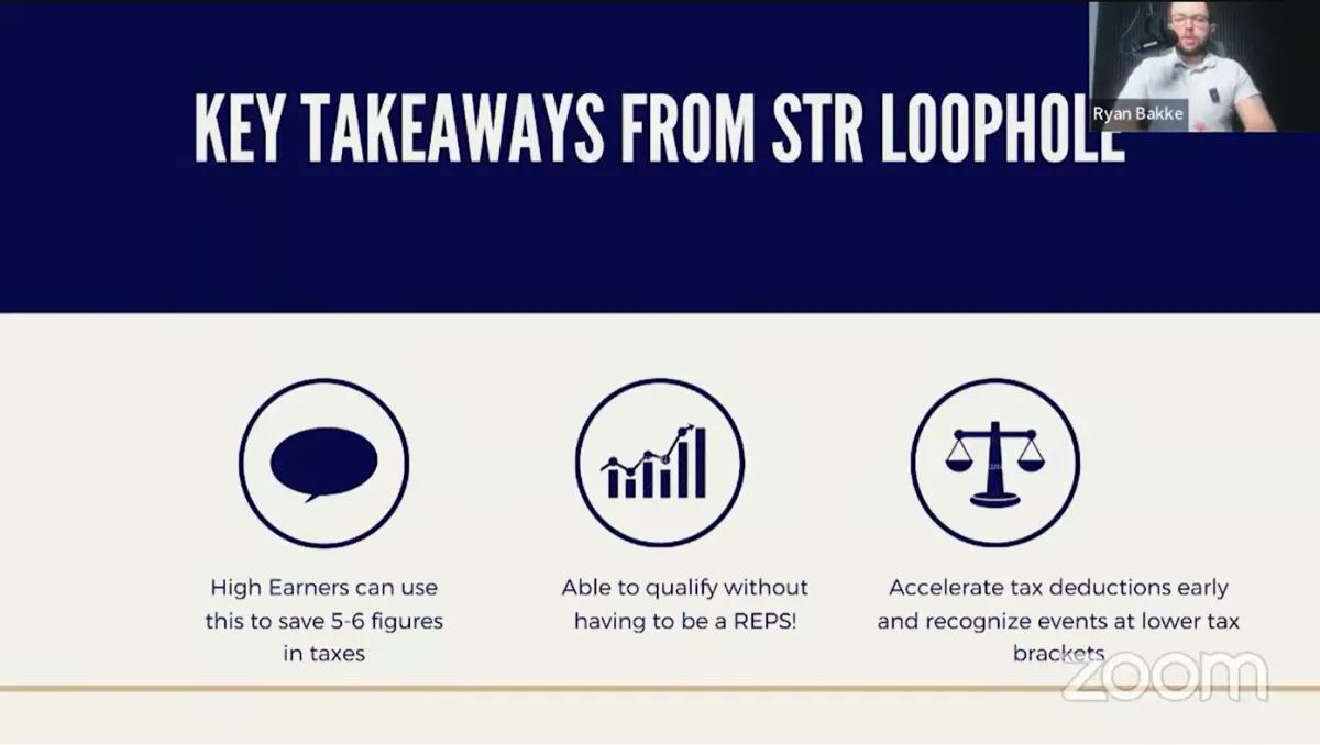 STR Tax Strategies