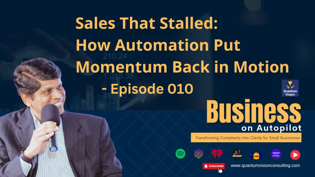 Sales That Stalled: How Automation Put Momentum Back in Motion (Episode 010)