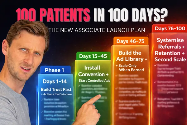 If I Was a Brand-New Associate Trying to Get to 100 Patients in 100 Days… Here’s What I’d Do
