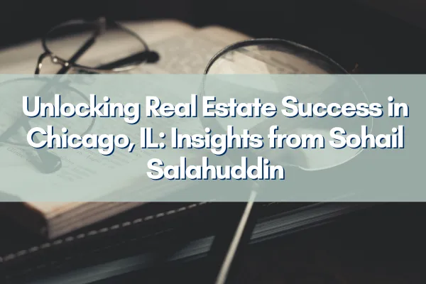 Chicago skyline - Enhancing Your Real Estate Journey with Sohail Salahuddin