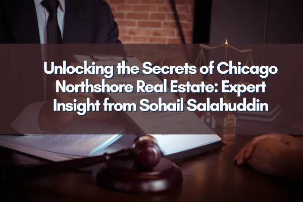 Chicago Northshore Real Estate panorama highlighting luxurious properties
