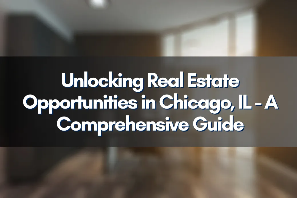 Aerial view of Chicago skyline highlighting real estate development zones