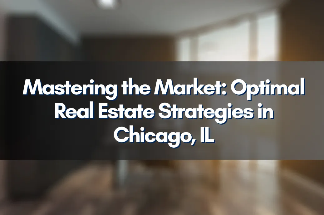 Chicago skyline representing real estate opportunities in Chicago, IL.