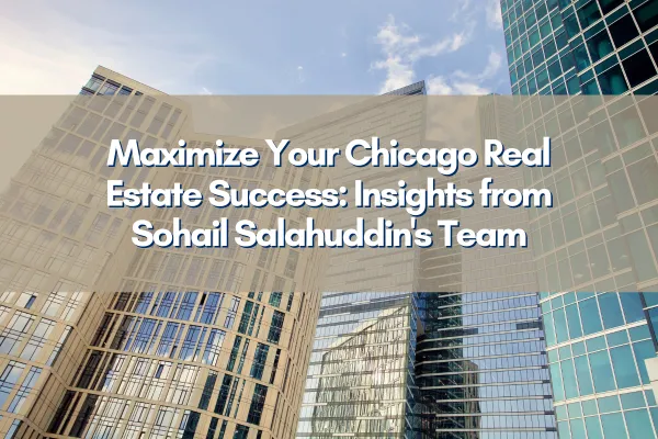 Chicago skyline with emphasis on real estate development