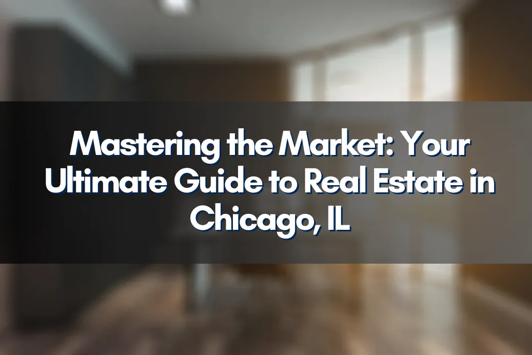 Aerial view of Chicago skyline highlighting real estate opportunities in Chicago, IL"