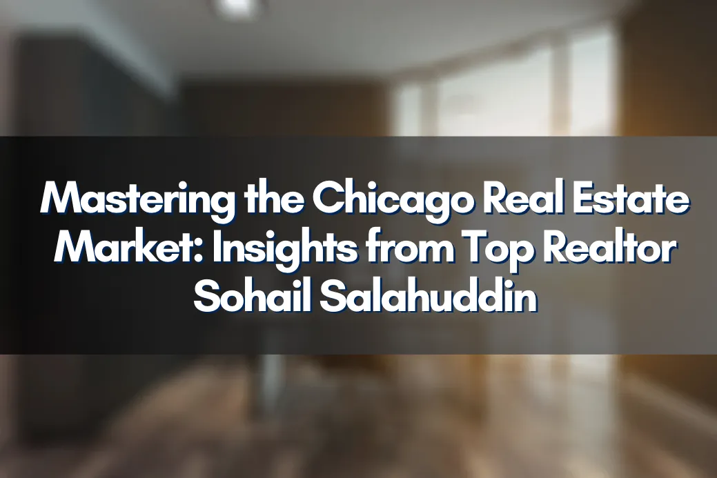 Chicago Skyline and Real Estate Collage Highlighting Market Opportunities