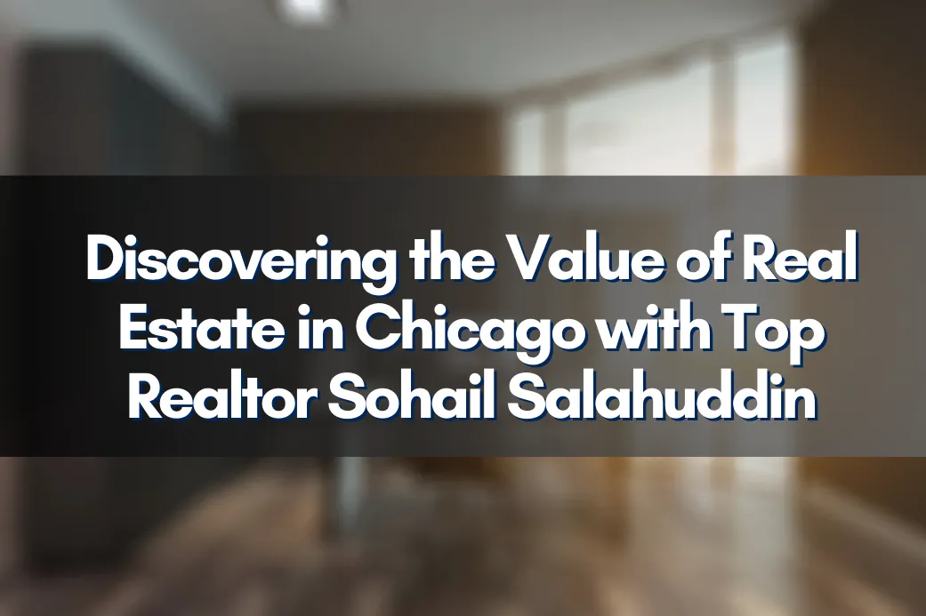 Scenic view of the Chicago skyline reflecting Sohail Salahuddin's impact on real estate.