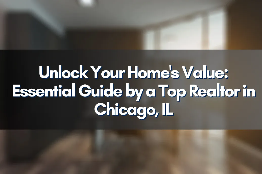 Chicago skyline highlighting real estate value