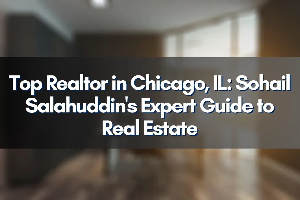 Chicago Skyline, representing the vibrant real estate market managed by top realtor Sohail Salahuddin.