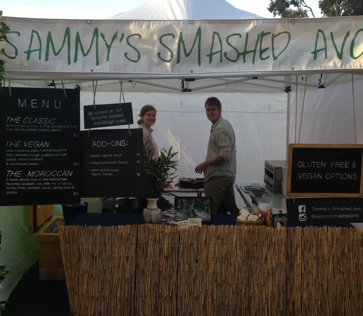 Sammy's Smashed Avo