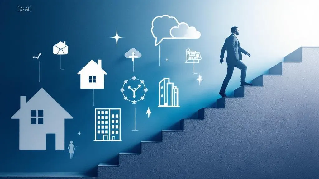 O que é o Efeito Escada no mercado imobiliário e como usá-lo a seu favor